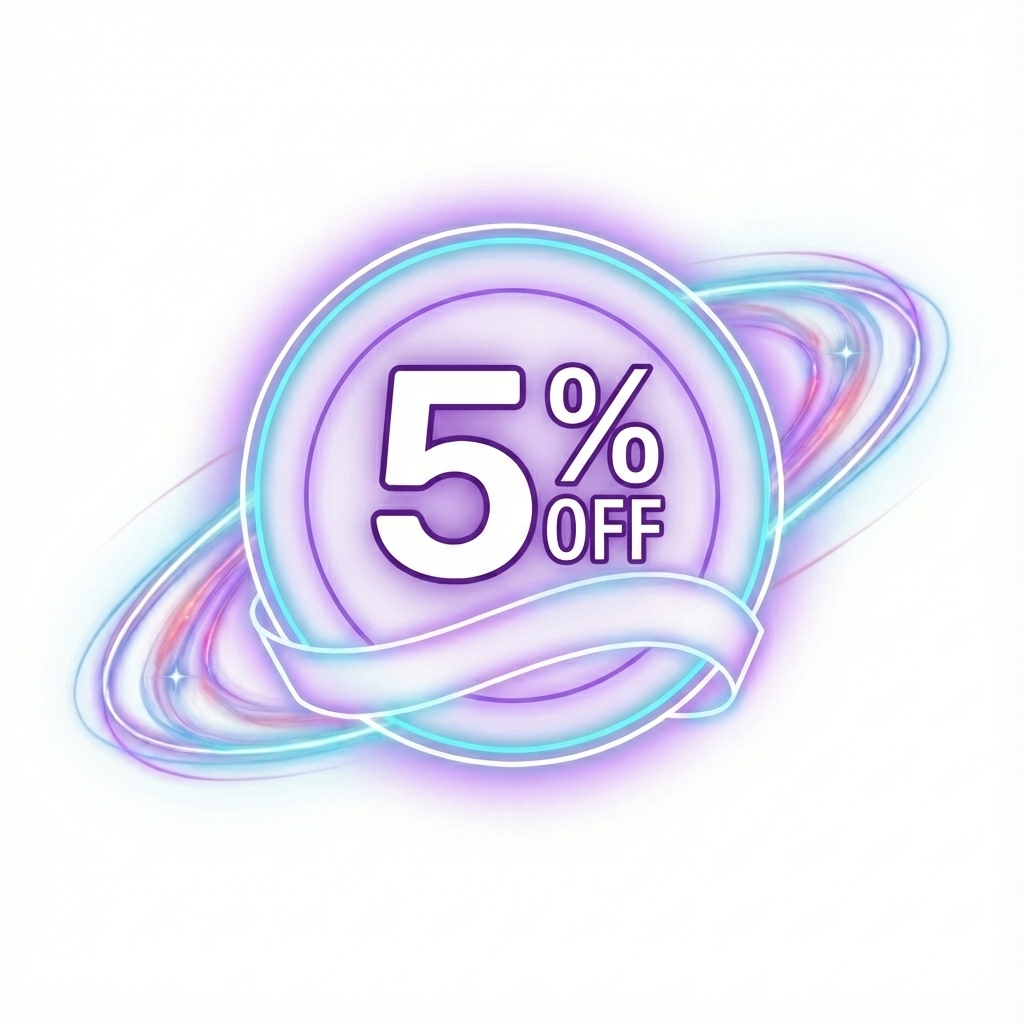 Black Friday 5% OFF!