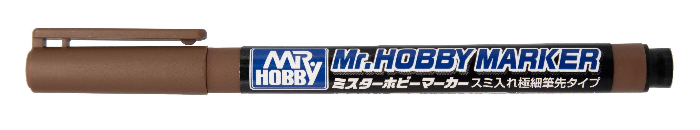 CM103 Super Fine Tip Brush Pen Brown
