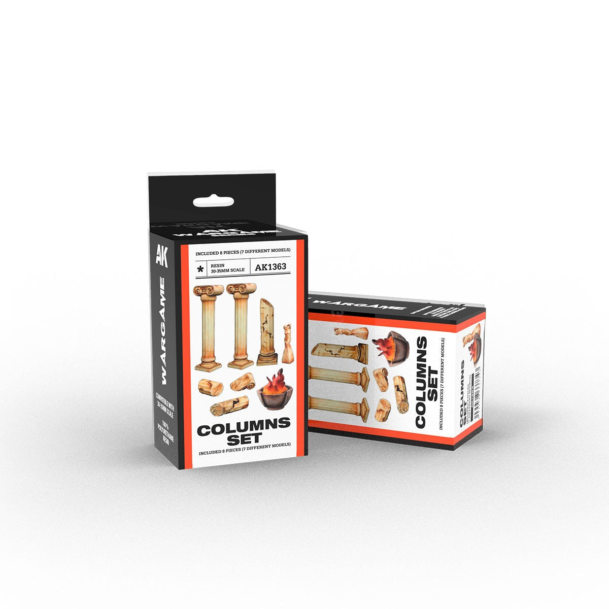 AK Scenography Wargame Set: Columns Set (30-35mm)