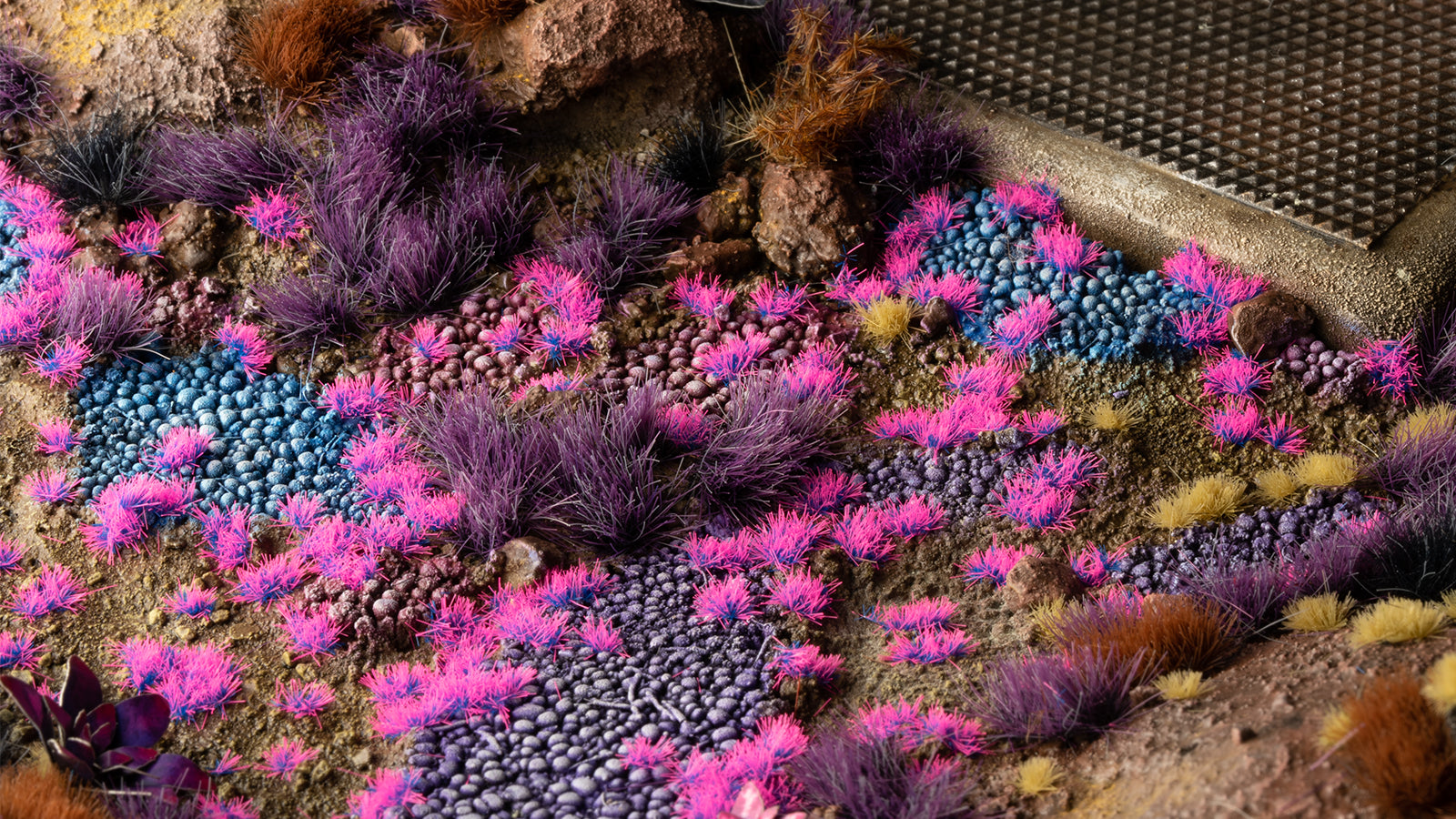Gamers Grass: Alien Neon Tiny Tufts (2mm)