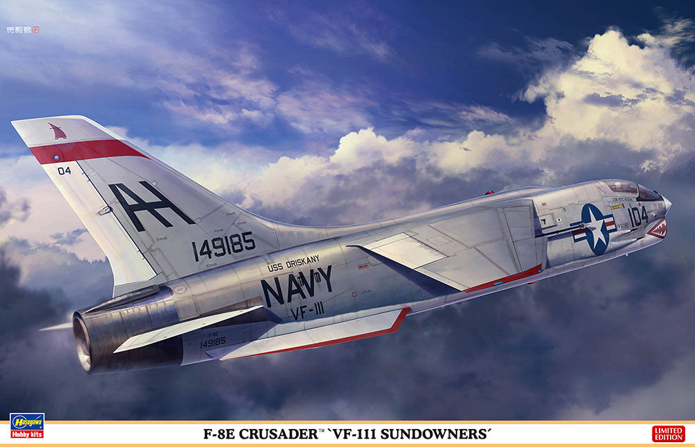 Hasegawa 1:48 F-8E Crusader "VF-111 Sundowners"