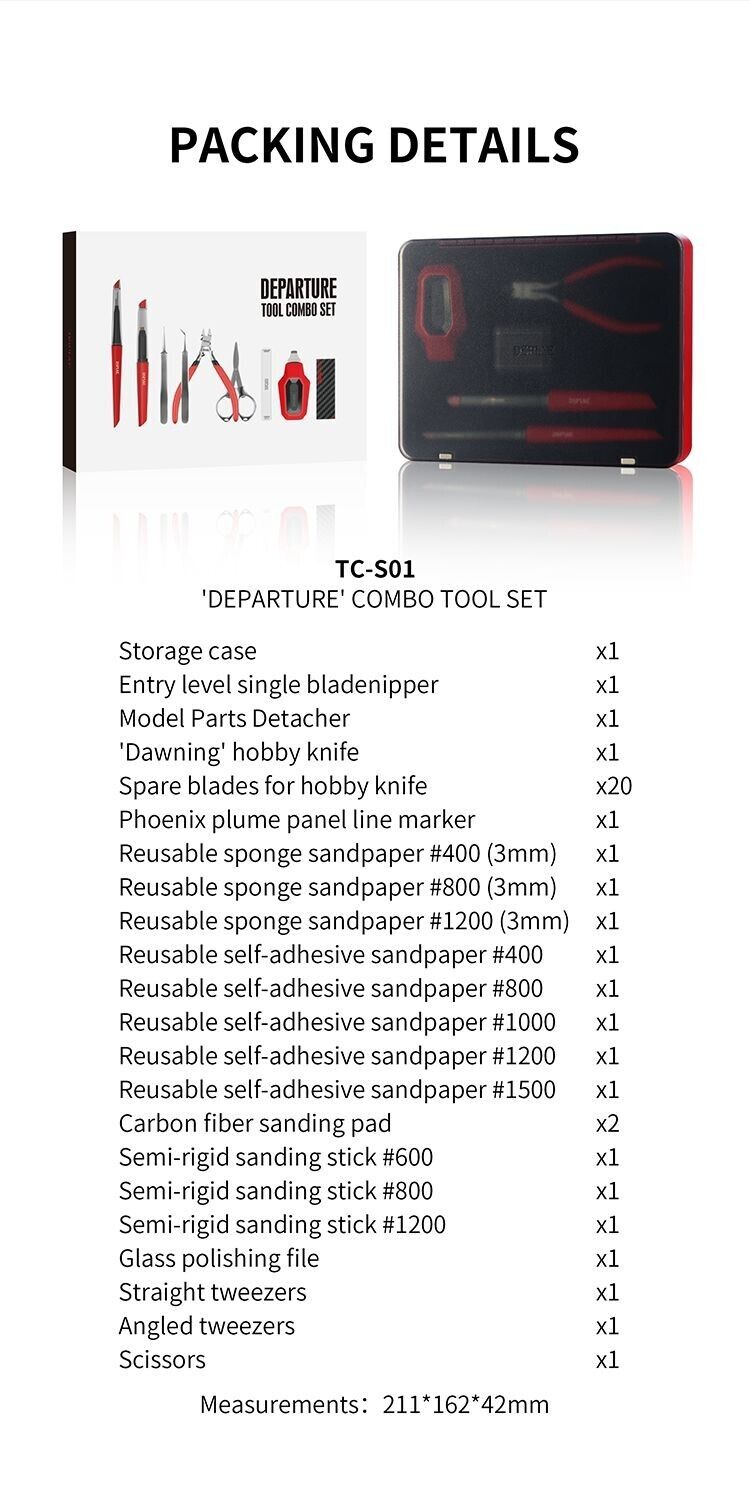 DSPIAE: "Departure" Tool Combo Set