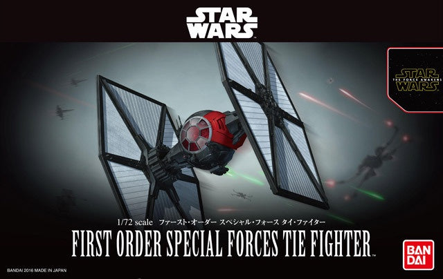 Star Wars: 1/72 First Order Special Forces TIE Fighter