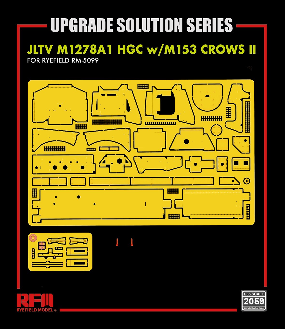 RFM: 1/35 JLTV M1278A1 HGC w/M153 CROWS II Upgrade Set
