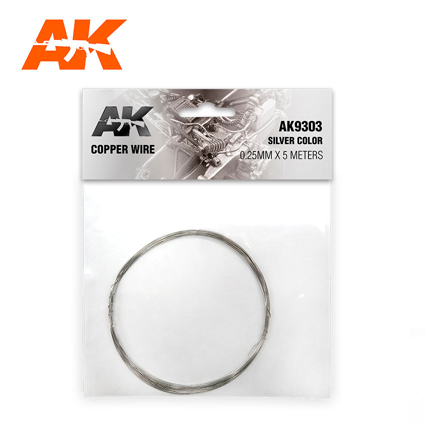 AK: Copper Wire (0.07mm, 0.25mm, 0.45mm, 0.60mm)