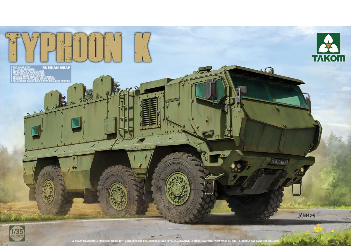 Takom: 1/35 Russian MRAP Typhoon-K