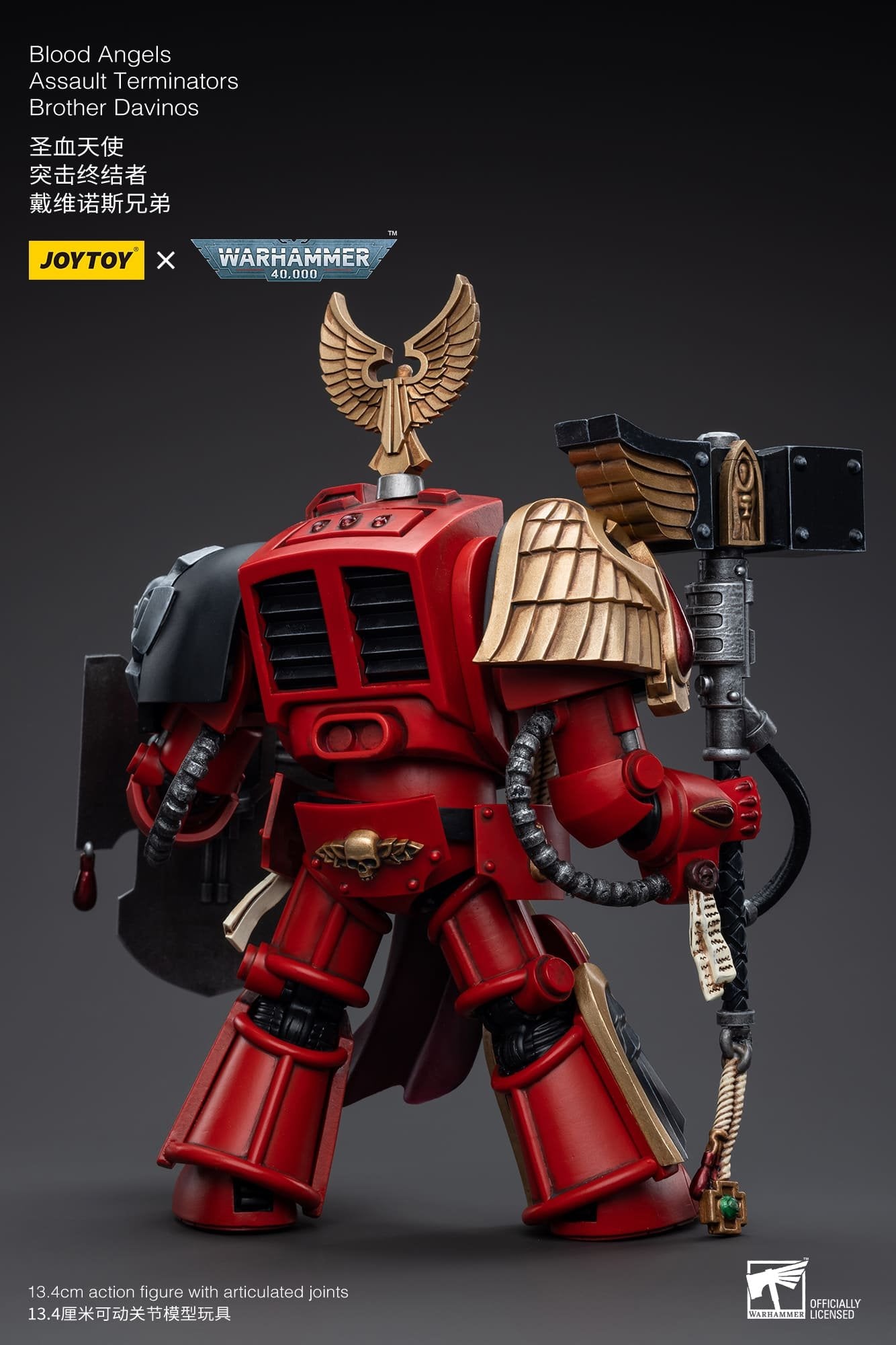 Joytoy: Blood Angels Assault Terminators Brother Davinos