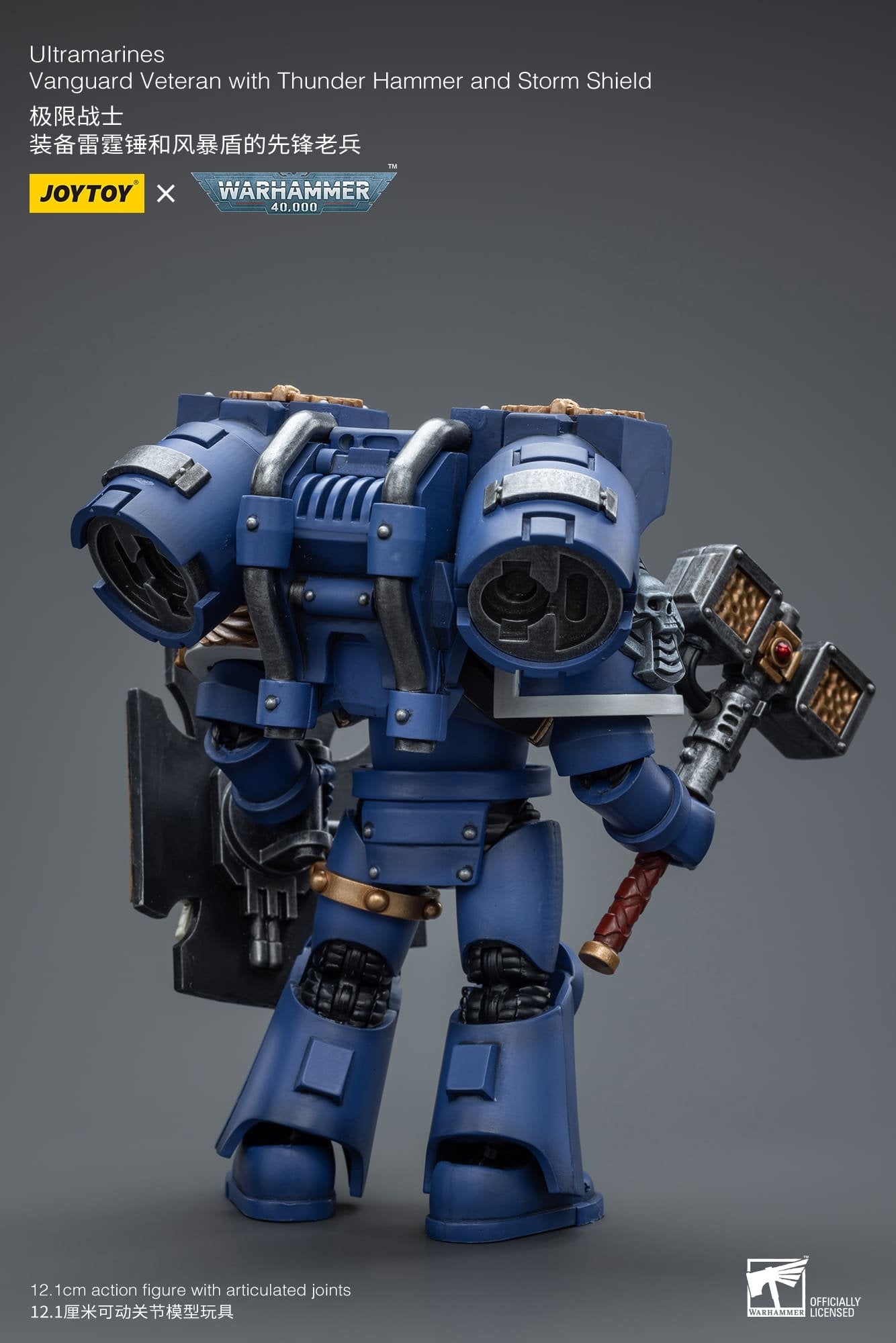 Joytoy: Ultramarines Vanguard Veteran with Thunder Hammer and Storm Shield