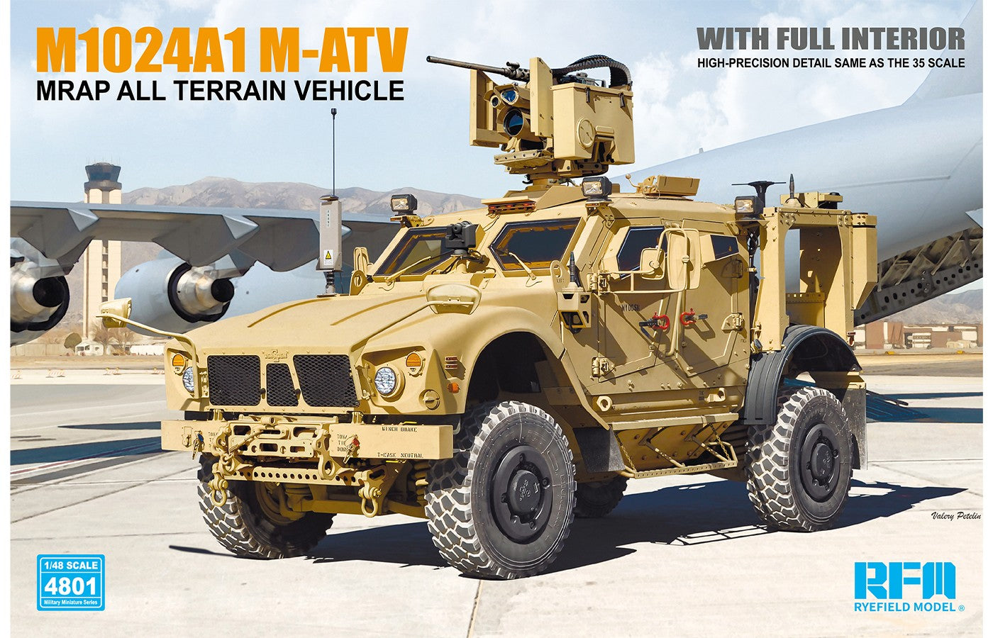 RFM: 1/48 M1240A1 M-ATV MRAP All Terrain Vehicle w/Full Interior