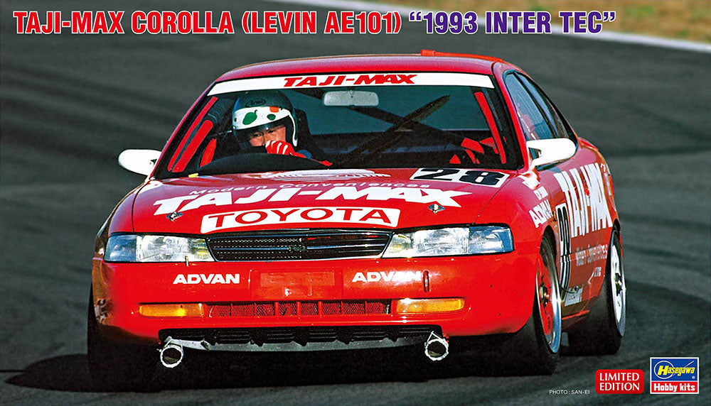 Hasegawa 1/24 TAJI-MAX Corolla (Levin AE101) 1993 Inter TEC