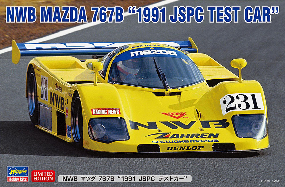 Hasegawa 1/24 NWB Mazda 767B 1991 JSPC Test Car