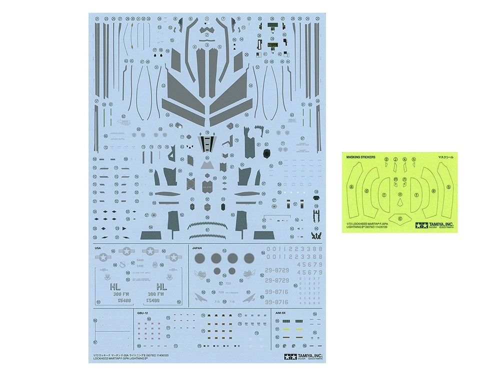 Tamiya: 1/72 Lockheed Martin F-35A Lightning II