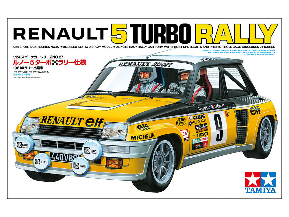 Tamiya: 1/24 Renault 5 Turbo Rally