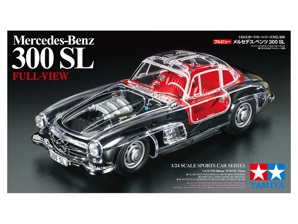 Tamiya: 1/24 “Full-View” Mercedes-Benz 300 SL
