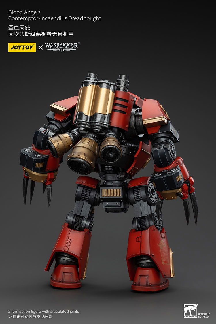 Joytoy: Blood Angels Contemptor-Incaendius Dreadnought