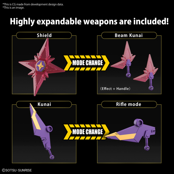 SD Cross Silhouette F-Kunoichi Kai