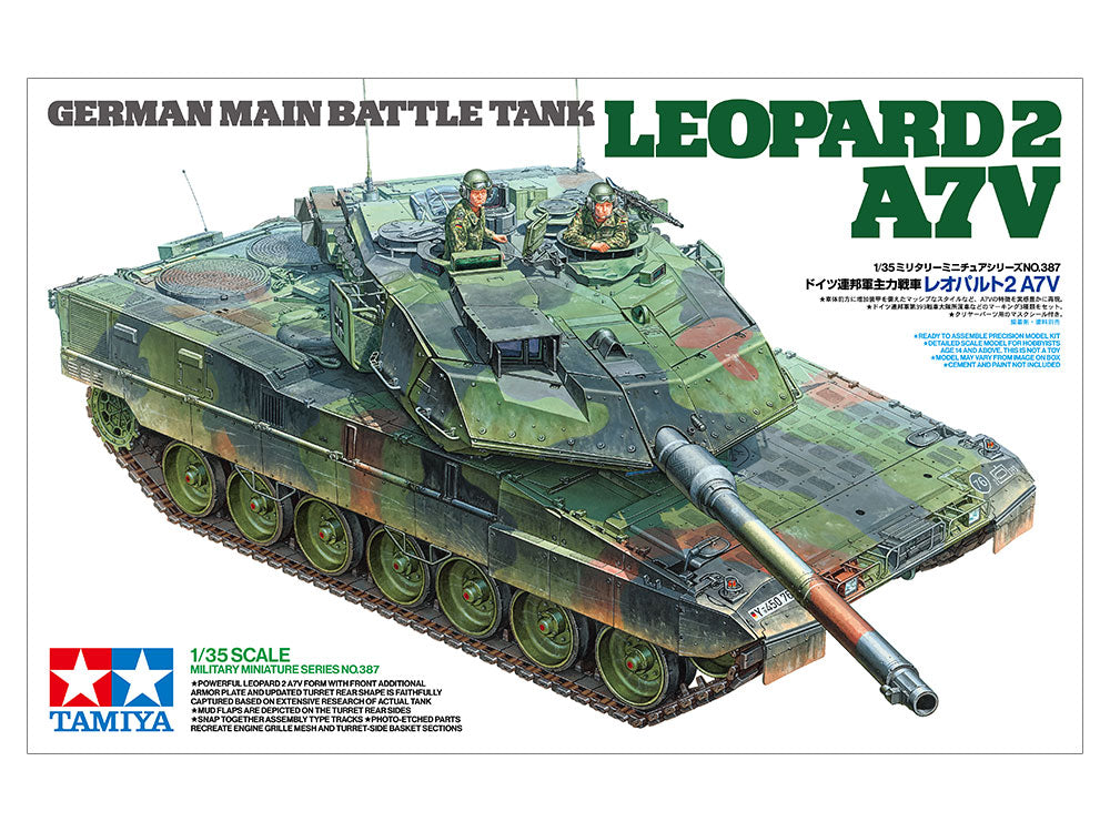 Tamiya: 1/35 German Main Battle Tank Leopard 2 A7V