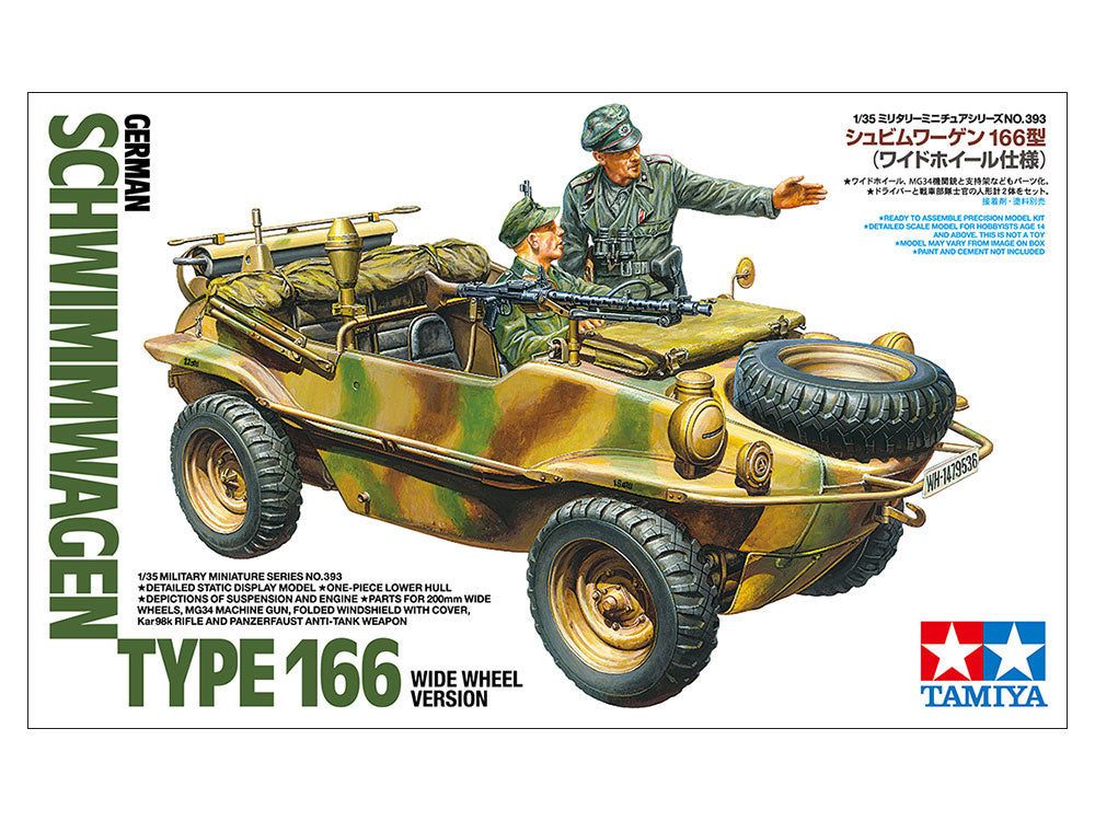 Tamiya: 1/35 German Schwimmwagen Type 166
