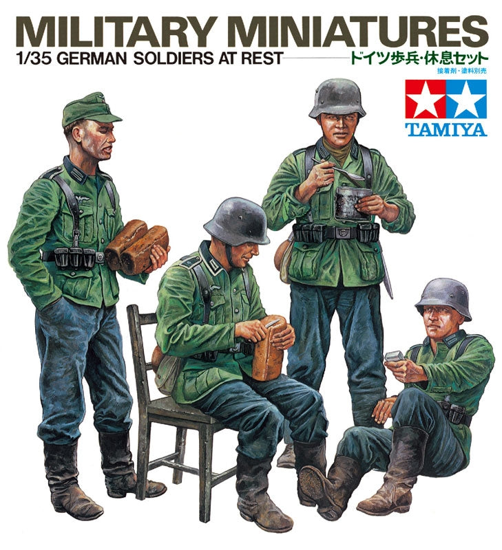 Tamiya: 1/35 German Soldiers At Rest Kit