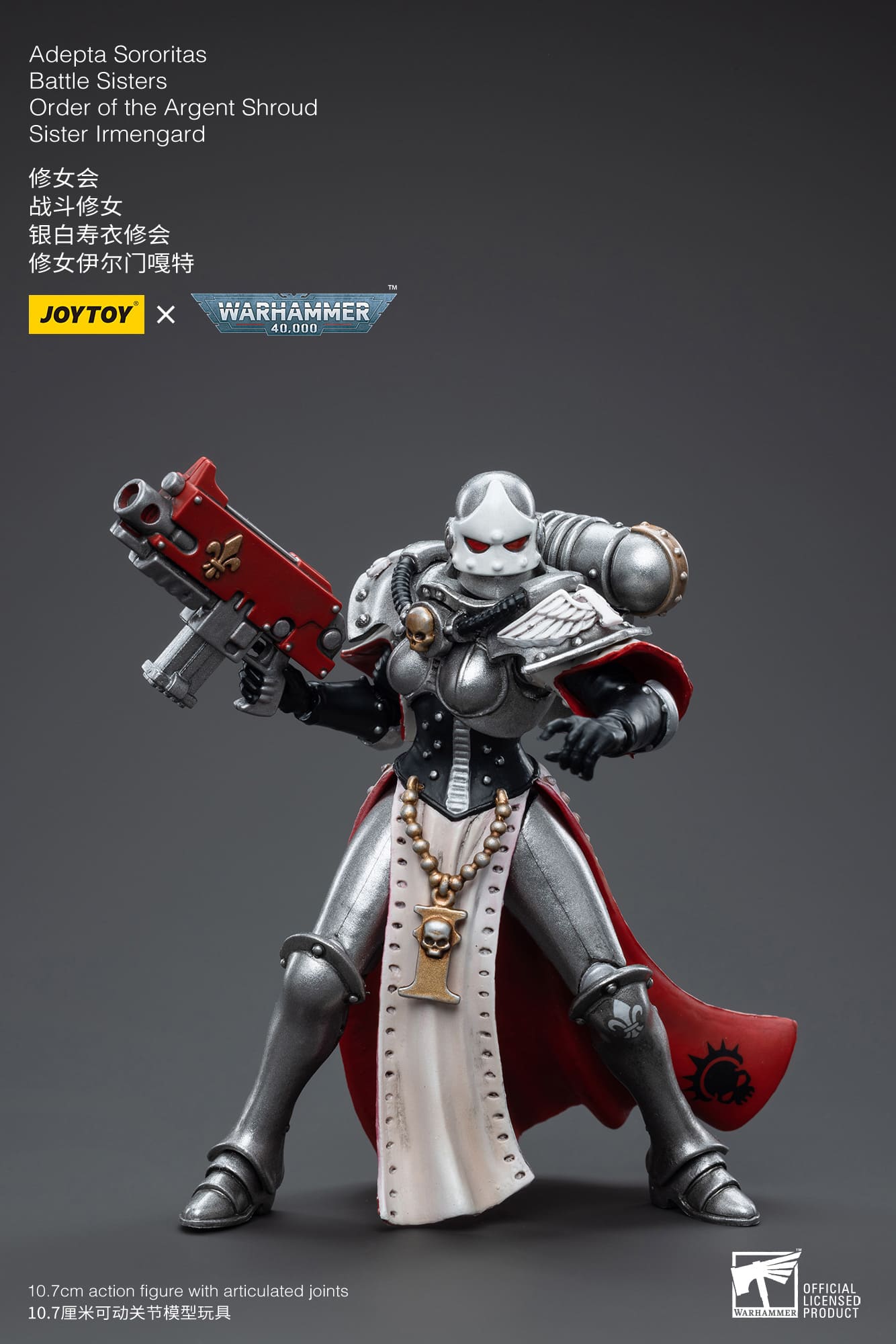 Joytoy: Adepta Sororitas Battle Sisters Order of the Argent Shroud Sister Irmengard