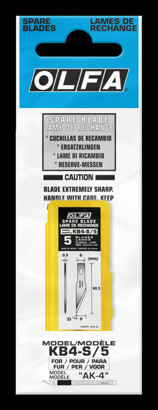 OLFA: KB4-S #11 Precision Art Blade, 5 Pack
