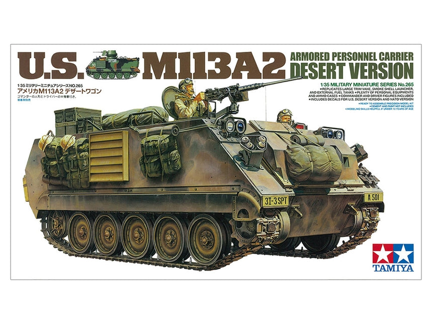Tamiya: 1/35 U.S. M113A2 Armored Personnel Carrier Desert Version
