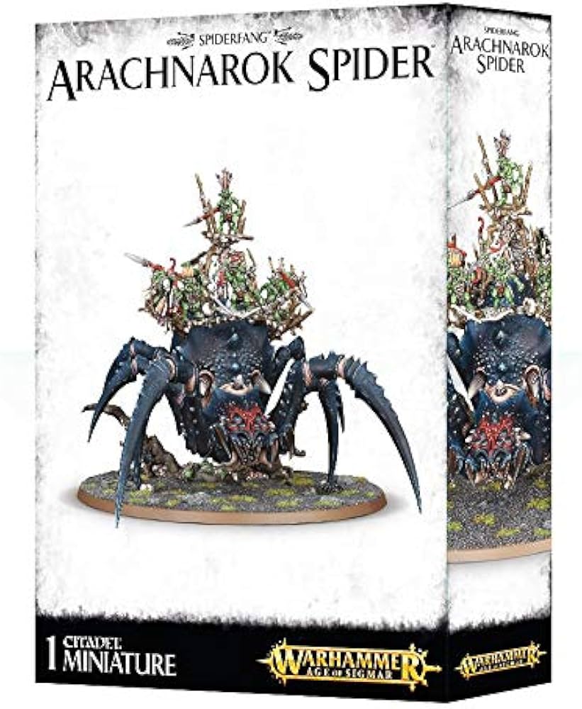 Gloomspite Gitz: Arachnarok Spider (Web)