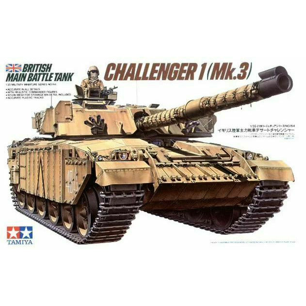 Tamiya: 1/35 British Main Battle Tank Challenger 1 (Mk.3)