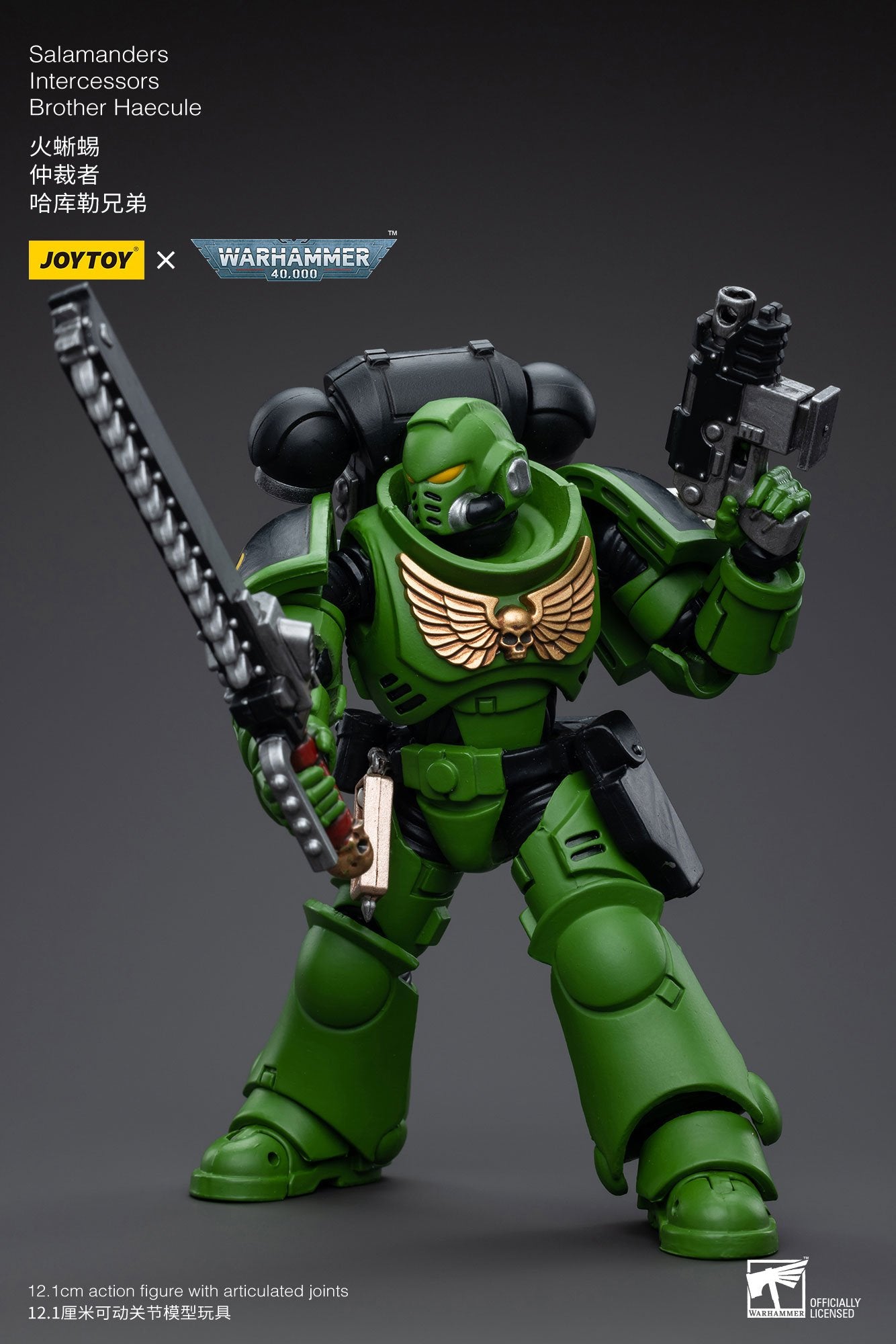 Joytoy: Salamanders Intercessors Brother Haecule