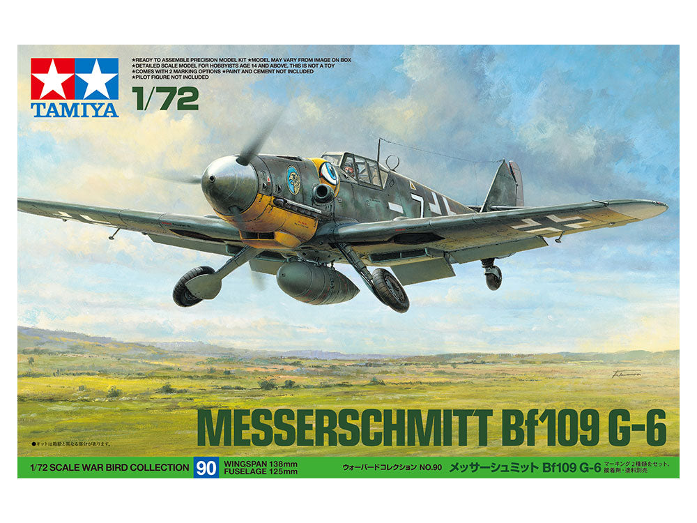 Tamiya: 1/72 Messerschmitt Bf109 G-6