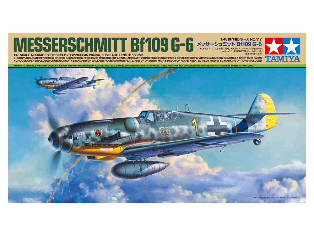 Tamiya: 1/48 Messerschmitt Bf109 G-6