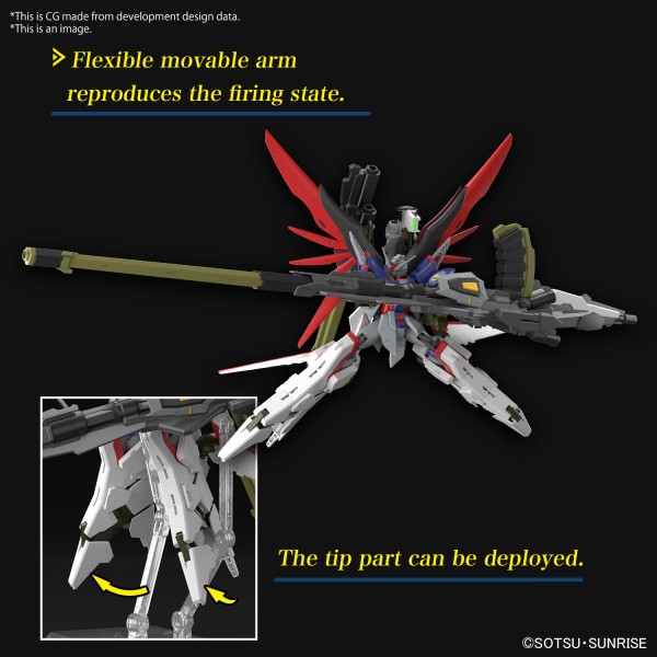 HG #258 Destiny Gundam Spec II & Zeus Silhouette