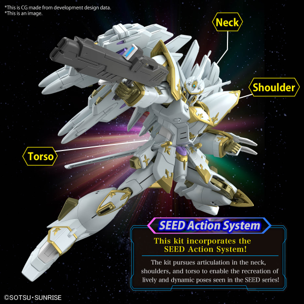 HG #257 Black Knight Squad Cal-re.A (Gundam SEED Freedom)