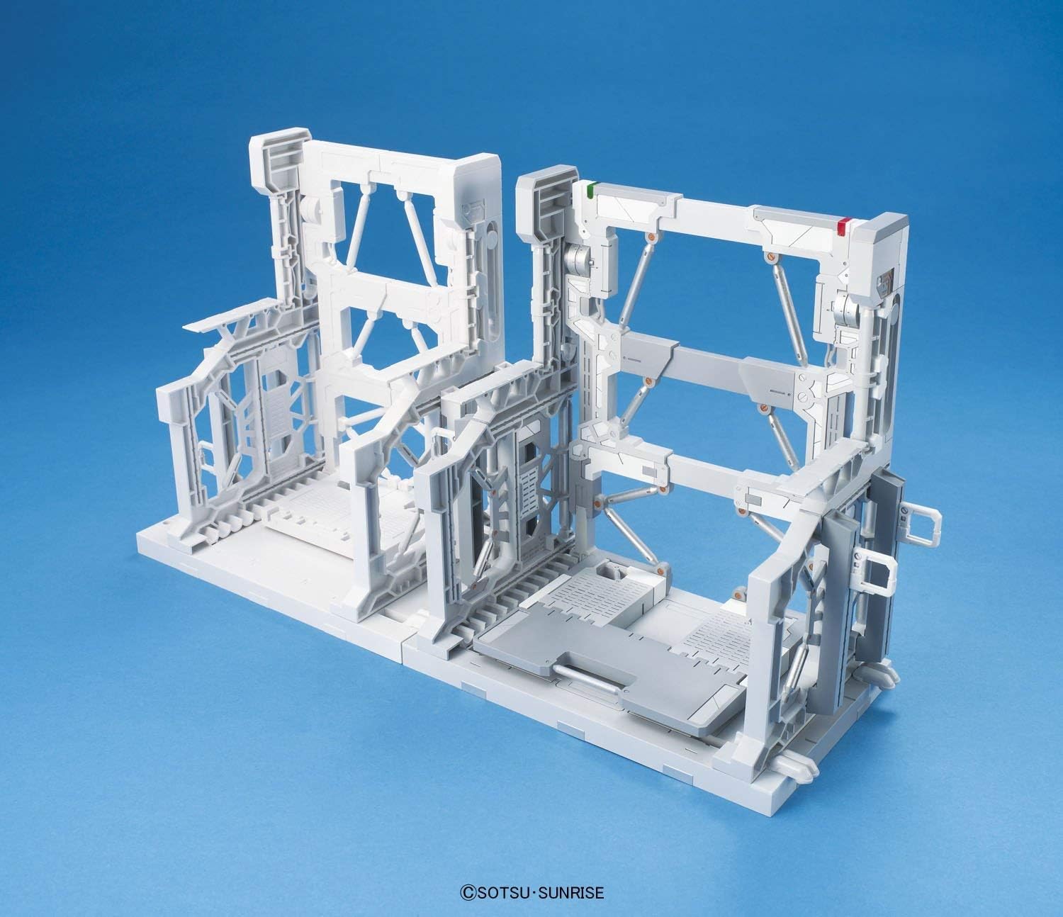 Bandai: Builders Parts System Base (White)