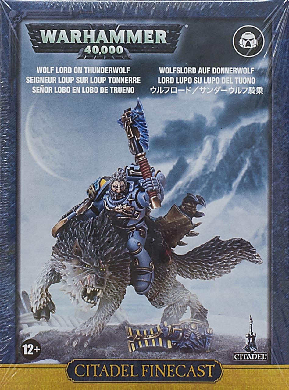 Space Wolves: Wolf Lord on Thunderwolf (Web)