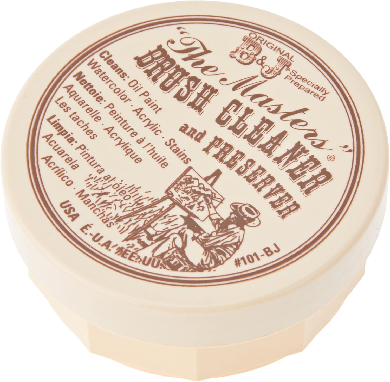 The Masters Brush Cleaner & Preserver, 2.5oz