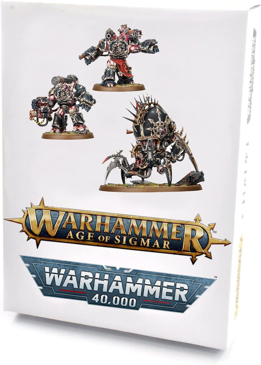 Chaos Space Marines: Warpforged: Venomcrawler and Obliterators (Web)