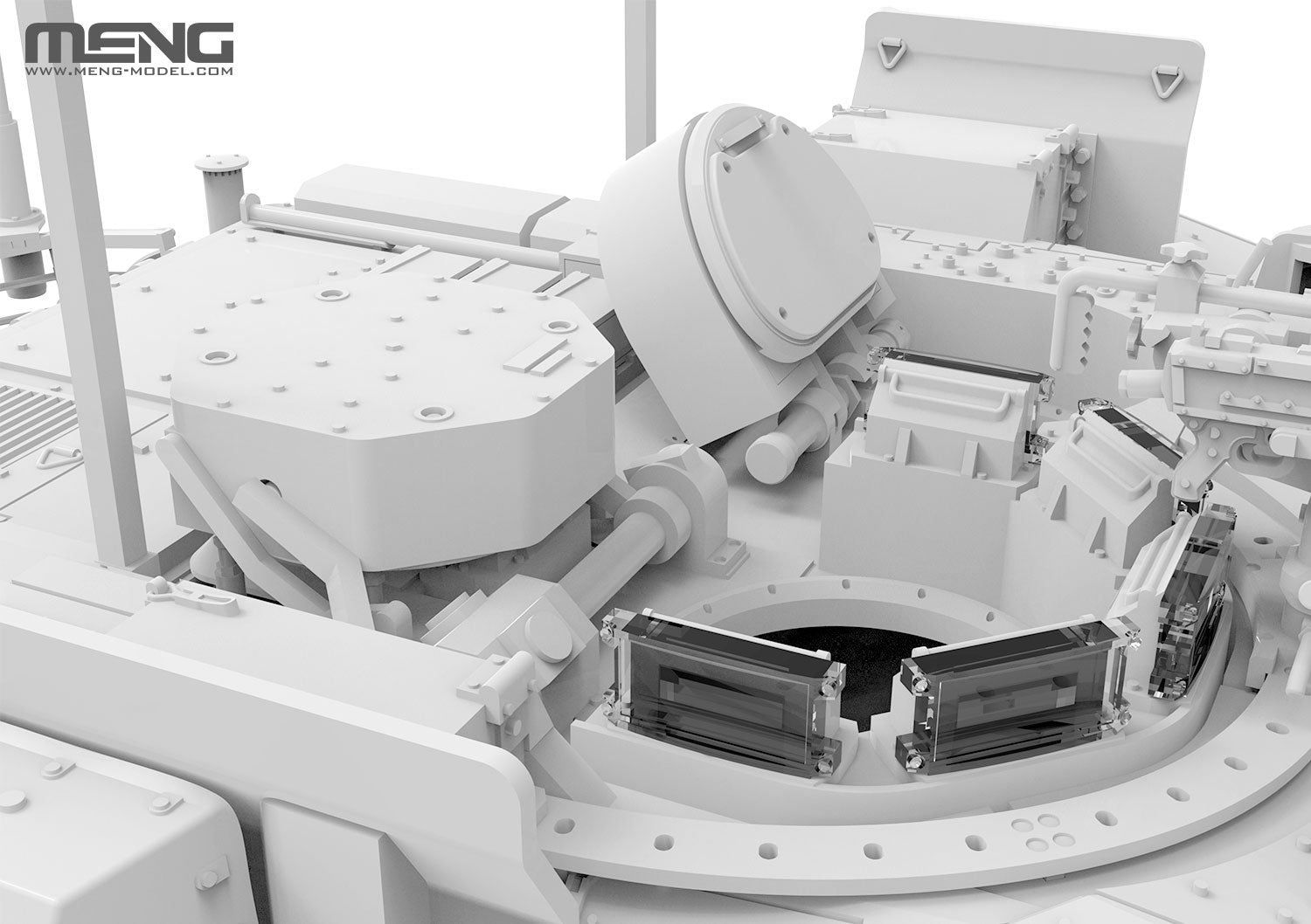 Meng: 1/35 Merkava Mk.4M w/Roof-Mounted Slat Armor