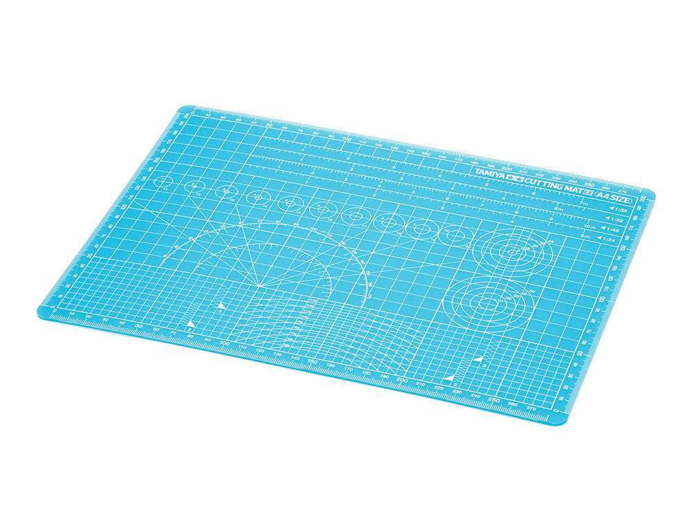 Tamiya: Cutting Mat Α (A4 Size/Blue)