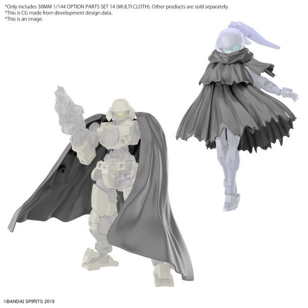 30MM Option Parts Set 14 (Multi Cloth)