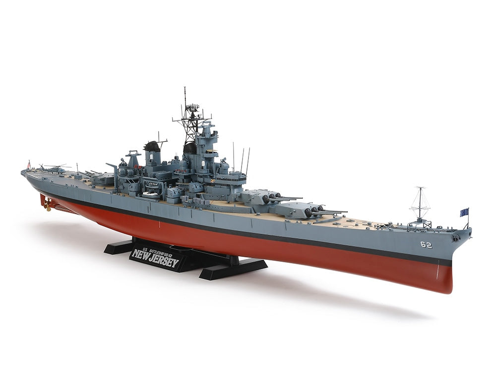 Tamiya: 1/350 U.S. Battleship BB-62 New Jersey (w/Detail Up Parts)