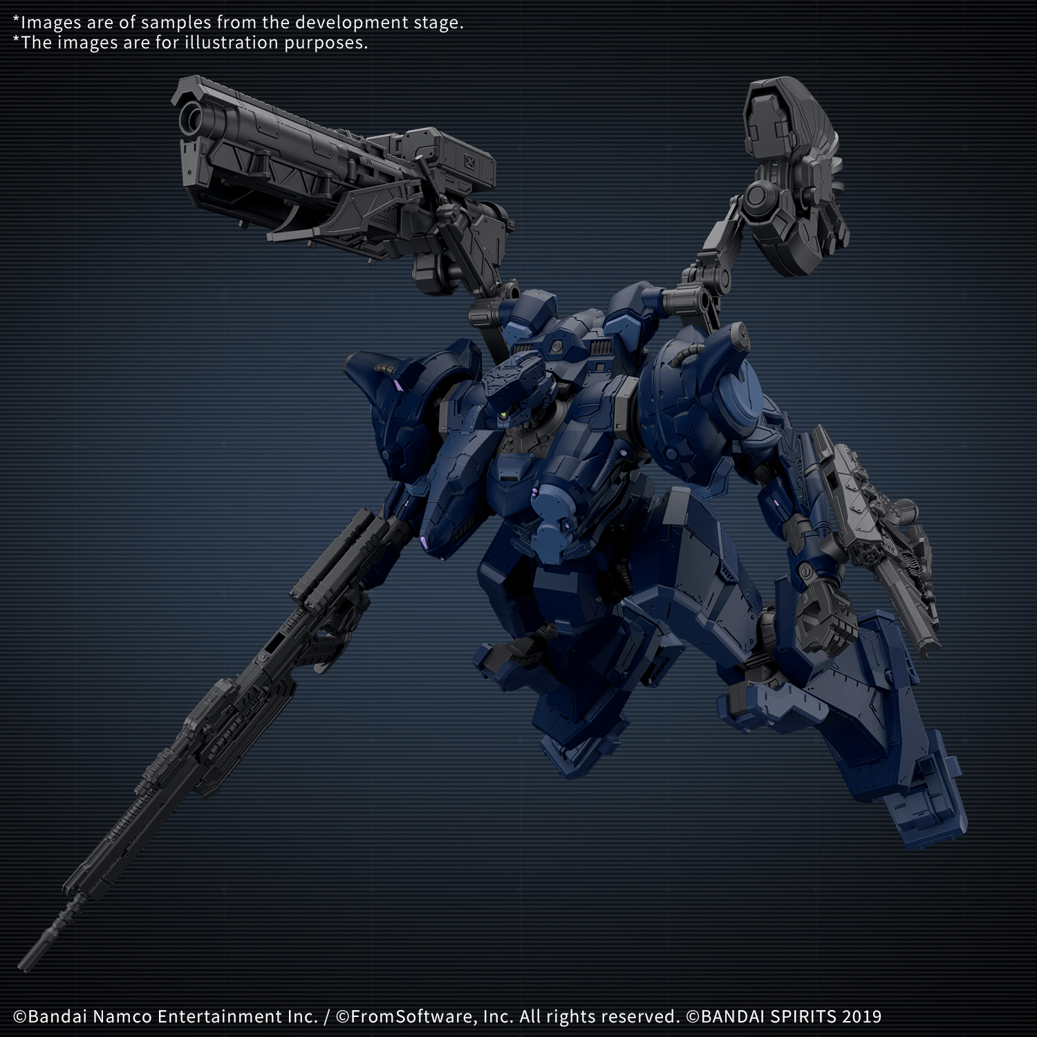30MM Armored Core VI Fires Of Rubicon Arquebus Corporation VP-40S Locksmith
