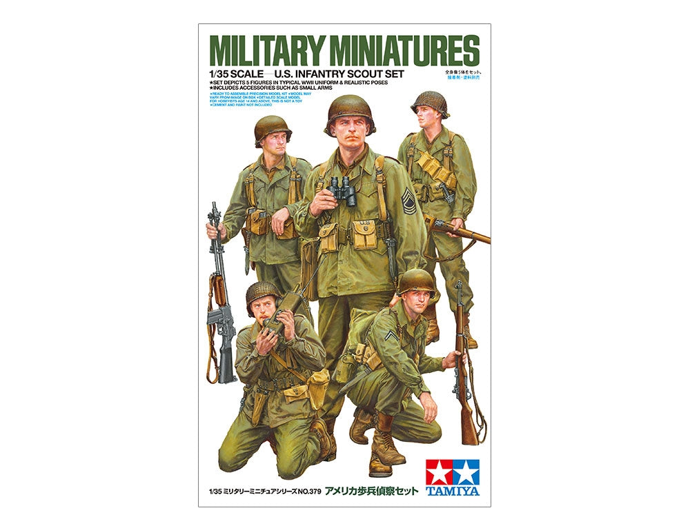 Tamiya: 1/35 U.S. Infantry Scout Set