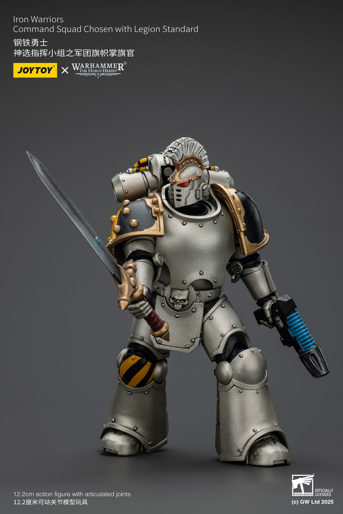 Joytoy: Iron Warriors Command Squad Chosen with Legion Standard