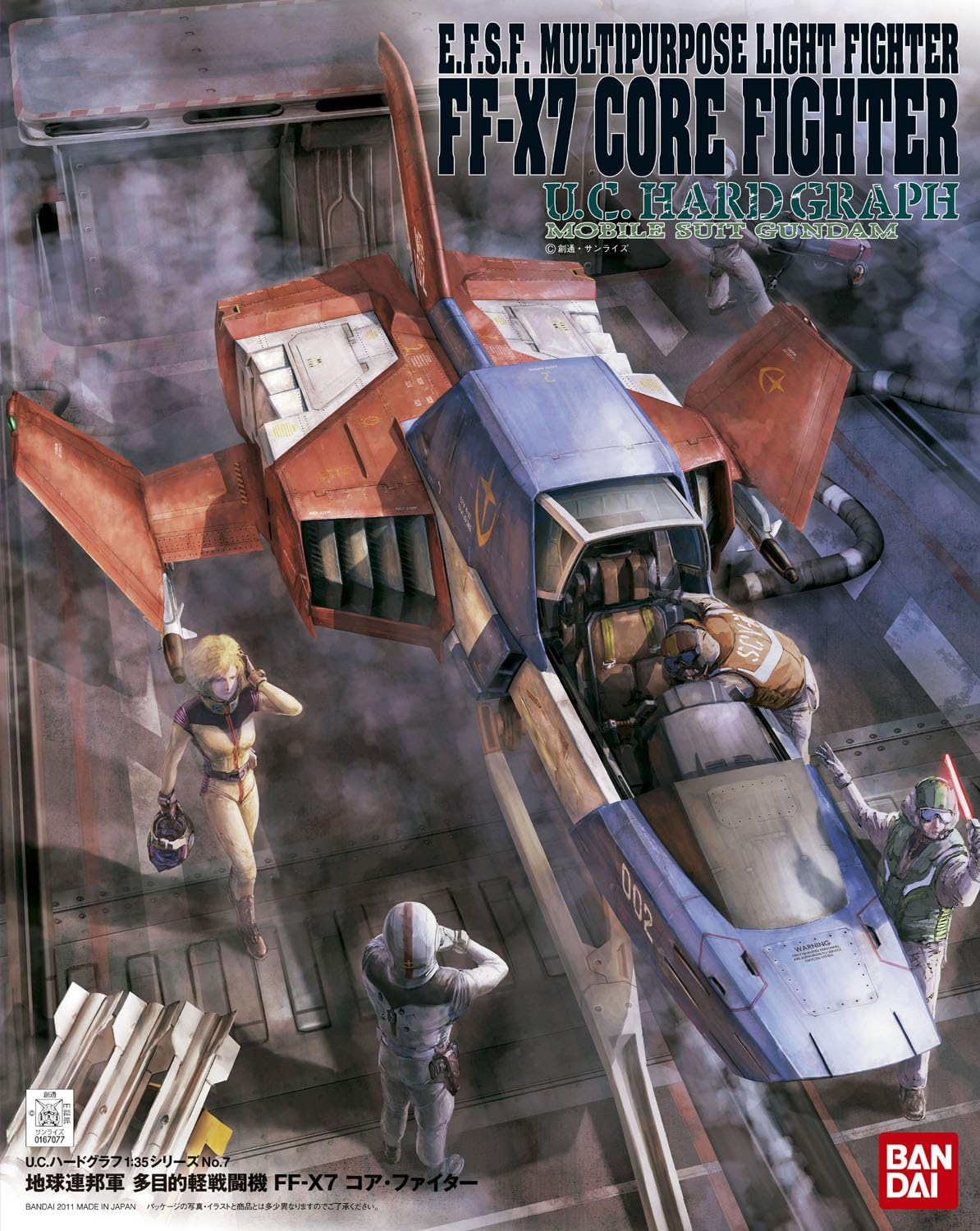 Bandai: 1/35 U.C. Hard Graph FF-X7 Core Fighter