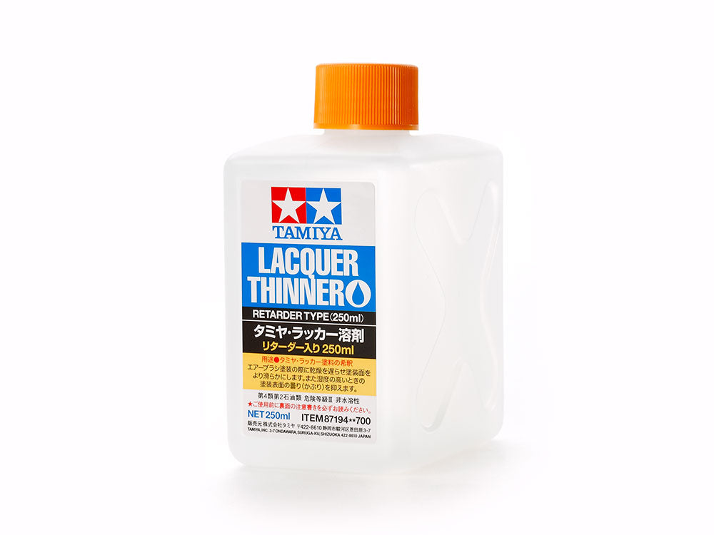 Tamiya: Lacquer Thinner (Retarder Type) (250ml)