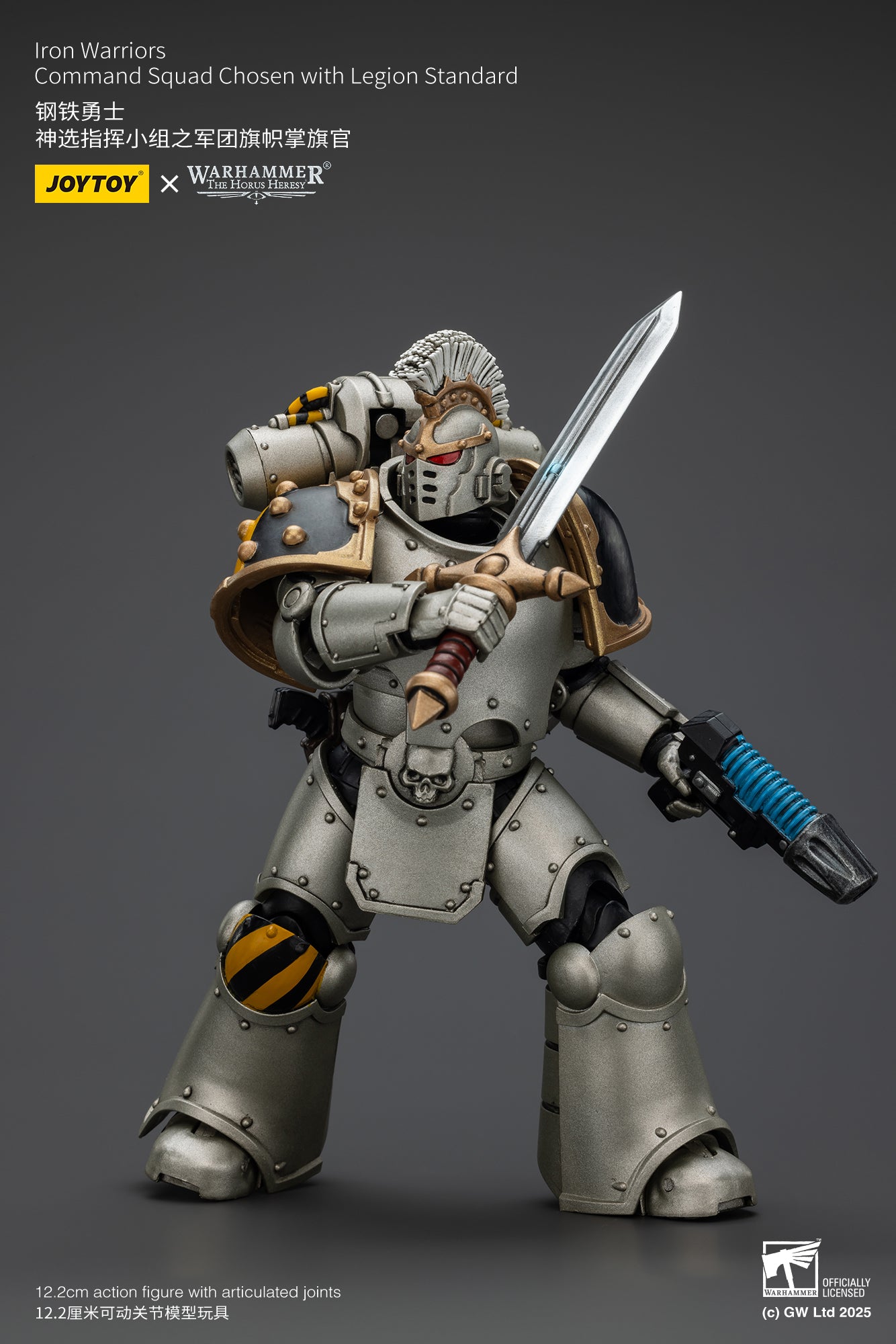 Joytoy: Iron Warriors Command Squad Chosen with Legion Standard