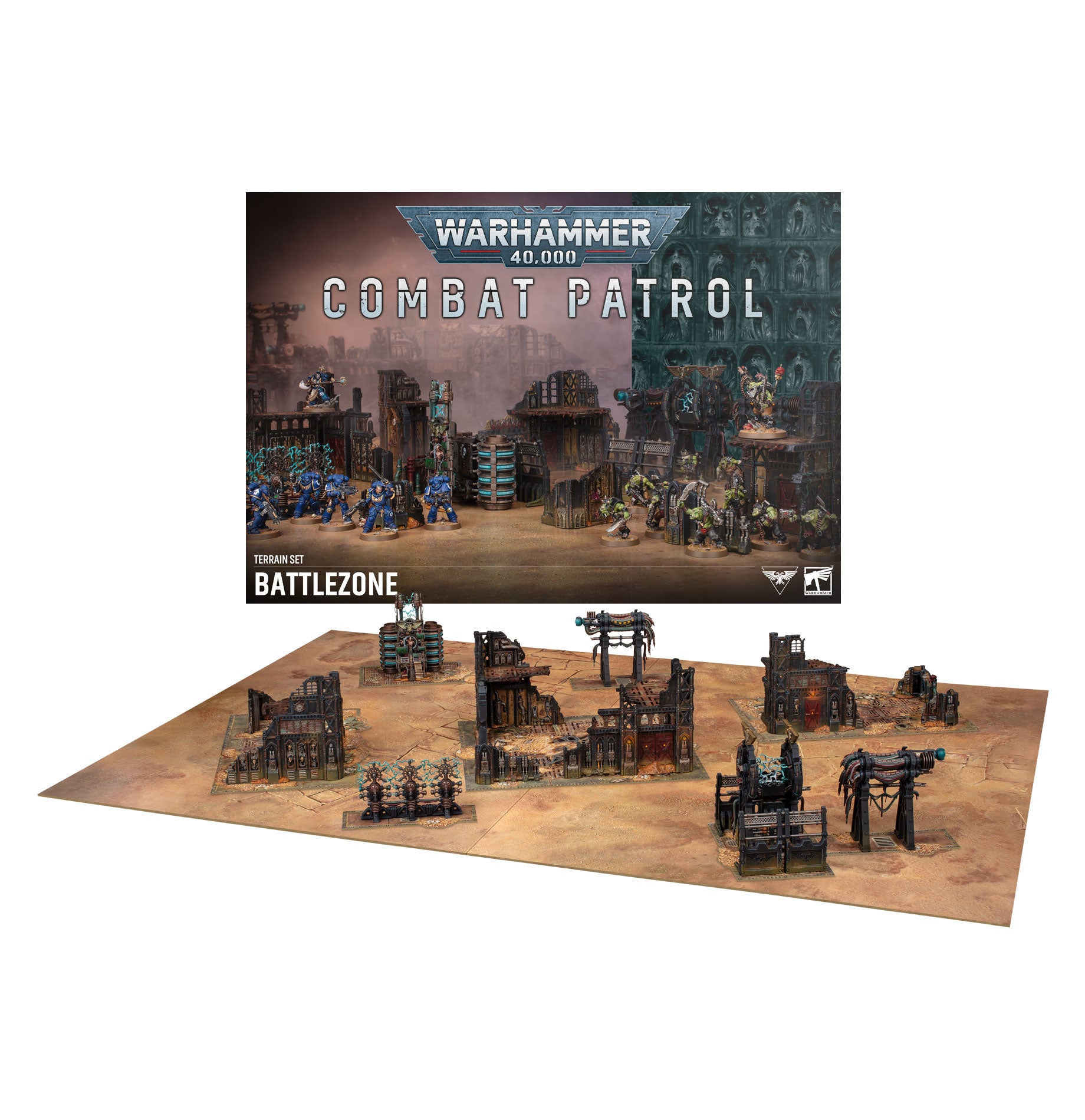 Warhammer 40K: Combat Patrol Terrain Set Battlezone