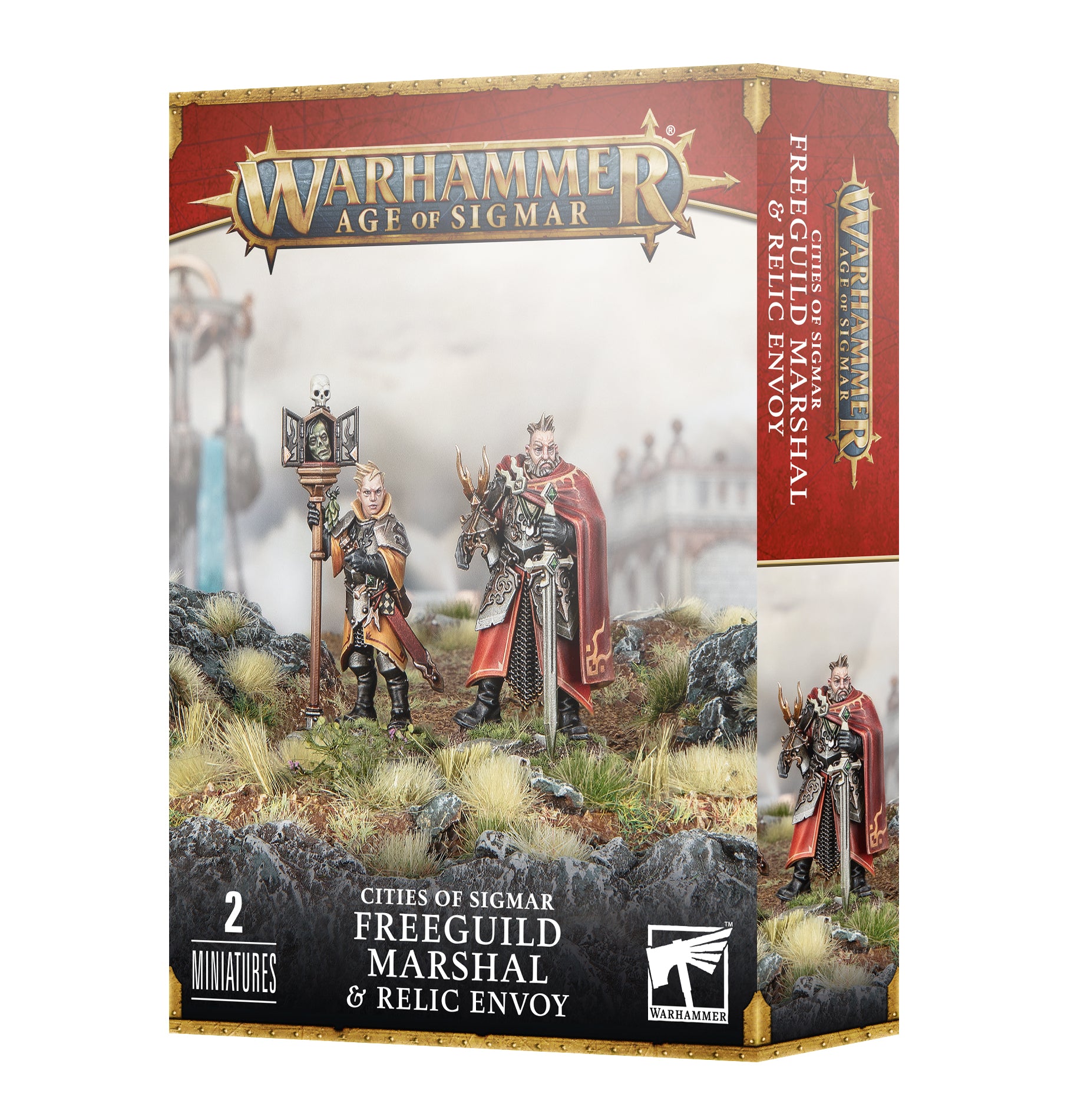Cities of Sigmar: Freeguild Marshal and Relic Envoy (Web)