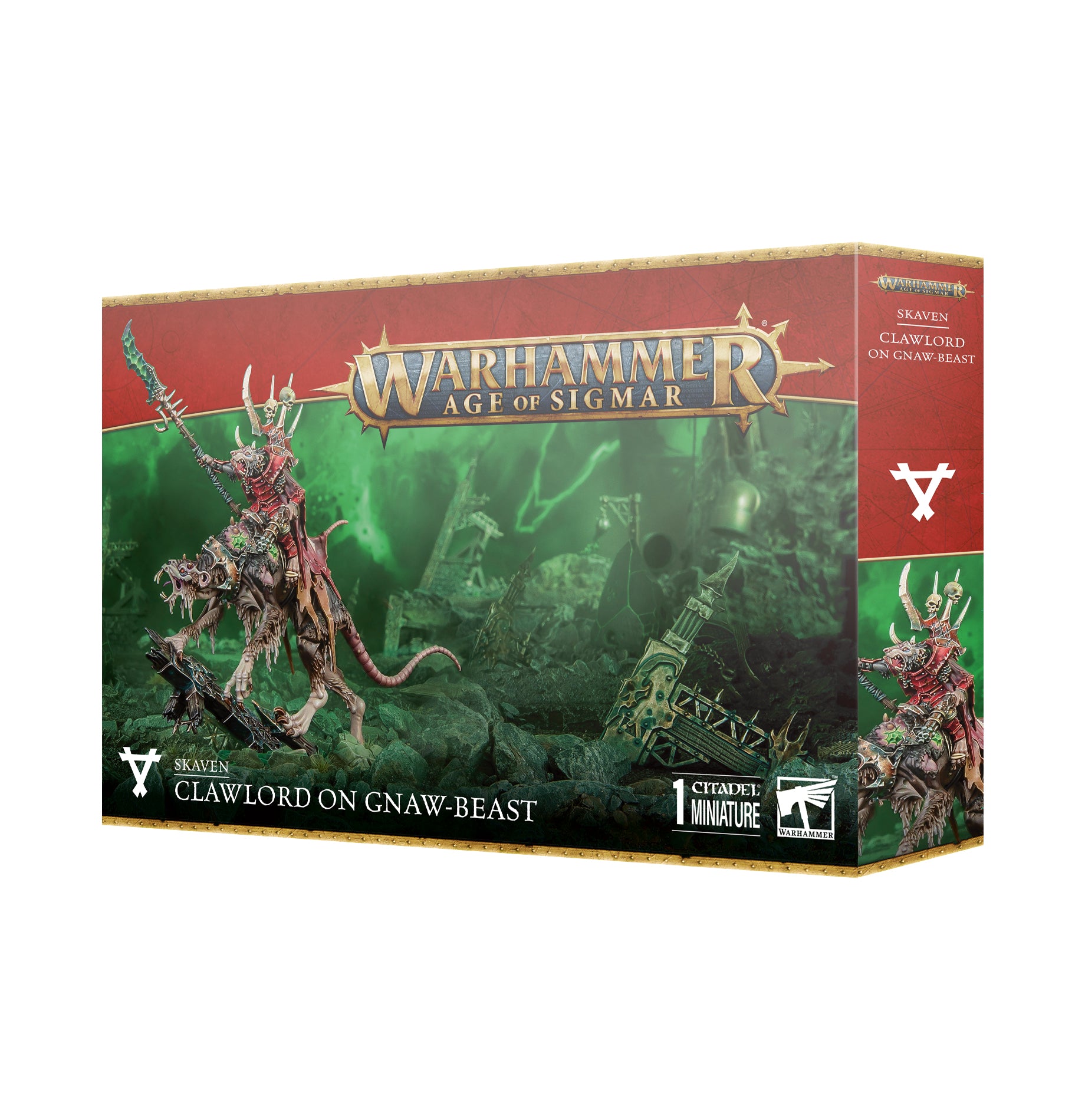 Skaven: Clawlord on Gnaw-beast (Web)